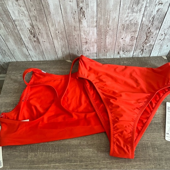 Athleta Two Piece High Rise Bathing Suit New - Picture 6 of 8